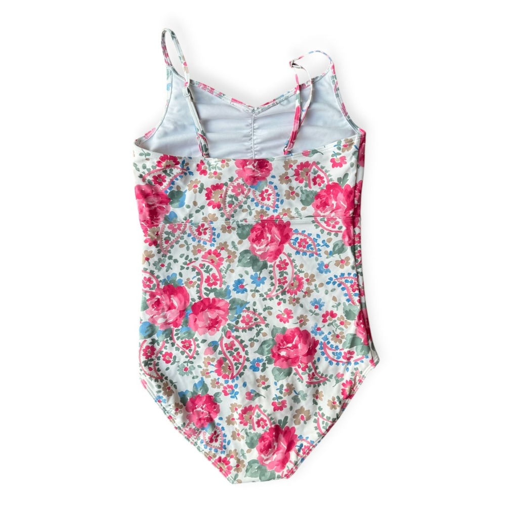 Abercrombie Kids Floral One Piece Swimsuit Size 15/16 - Picture 2 of 7